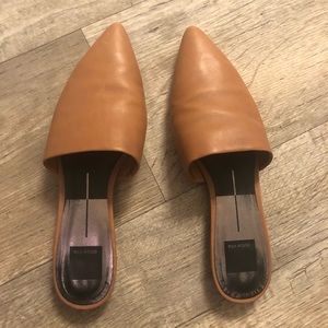 Dolce vita leather slides